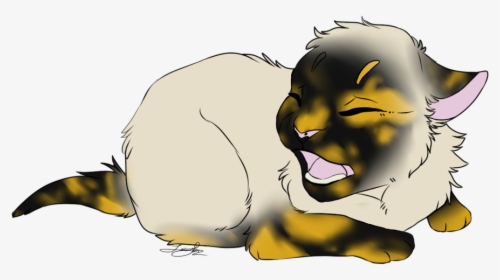 Embers Clipart Smoking - Cat Yawns, HD Png Download, Transparent PNG