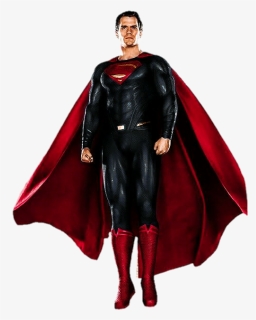 Superman Transparent Background Superman Man Of Steel - Super Man Full Body, HD Png Download, Transparent PNG