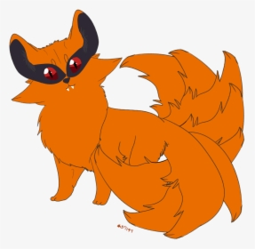 Nine-tails Eye Color - Red Fox, HD Png Download, Transparent PNG
