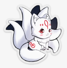 File 7a477a3d51 Original - Cute 9 Tailed Fox, HD Png Download, Transparent PNG