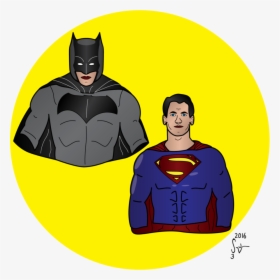 Henry Cavill And Ben Affleck - Batman Vector Ben Affleck, HD Png Download, Transparent PNG