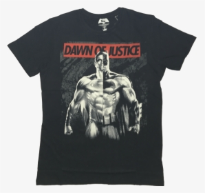 Dawn Of Justice Batman & Superman Black T Shirt Bio - Dawn Of Justice Shirt Batman Superman, HD Png Download, Transparent PNG