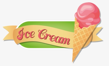 Ice Cream Sign Clipart, HD Png Download, Transparent PNG