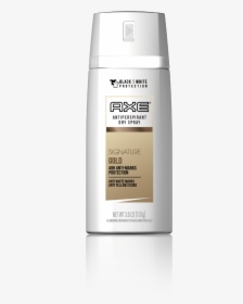 Axe Gold Signature Dry Spray - Face Powder, HD Png Download, Transparent PNG