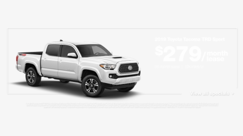 Transparent Graphic With A White Toyota Tacoma And - 2015 Holden Colorado Dual Cab, HD Png Download, Transparent PNG