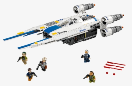 Lego 75155 Star Wars Rebel Wing Fighter - Star Wars Rogue One Ships Lego, HD Png Download, Transparent PNG