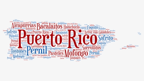 Puerto Rico Word Art, HD Png Download, Transparent PNG