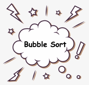 Bubble Sort Interview Questions - Speech Balloon Bubble Text Png, Transparent Png, Transparent PNG