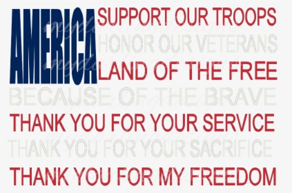 Support Our Troops Svg - Poster, HD Png Download, Transparent PNG