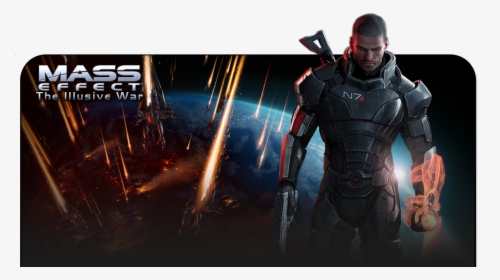Mass Effect 3 [pc Game] - Mass Effect 3 Male Shepard, HD Png Download, Transparent PNG