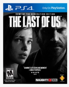 Ps4 The Last Of Us Game Cover, HD Png Download, Transparent PNG