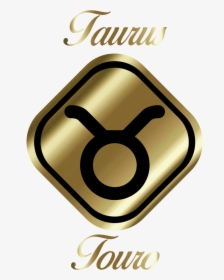Transparent Taurus Symbol Png - Signo De Leão Dourado Png, Png Download, Transparent PNG