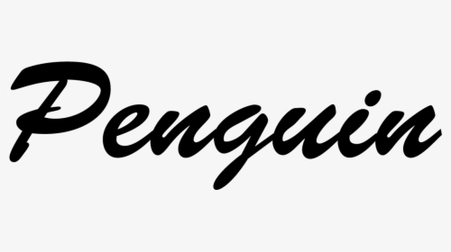 Penguin Industry Shop Online - Calligraphy, HD Png Download, Transparent PNG