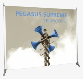 Pegasus Supreme Telescopic Banner Stand, HD Png Download, Transparent PNG
