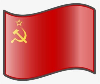 Transparent Soviet Flag Png - Soviet Union Emoji Flag, Png Download, Transparent PNG
