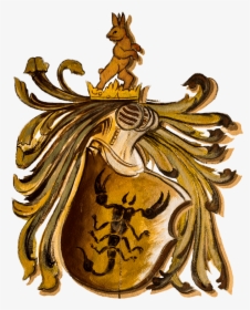 Coat Of Arms Zodiac Sign Scorpio Clip Arts - Scorpio Coat Of Arms, HD Png Download, Transparent PNG