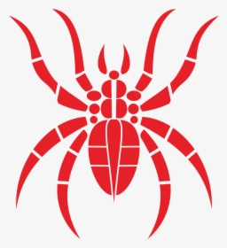 Clip Transparent Spider Web Tribe Tattoo Drawing Big, HD Png Download, Transparent PNG