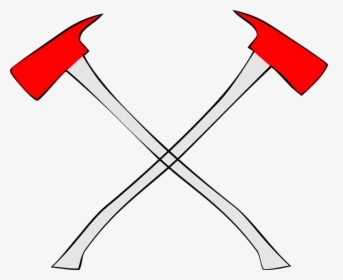 Fire Dept Cross Axes With A Number 3 Png, Transparent Png, Transparent PNG