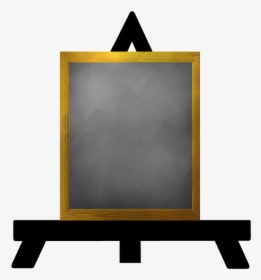 Blackboard, Blank, Easel, Chalkboard, Board, Education, HD Png Download, Transparent PNG