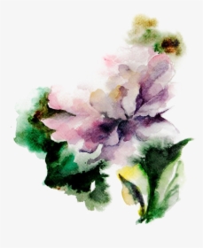 Watercolor Flowers Background Png, Transparent Png, Transparent PNG
