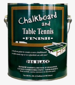 Sheffield 6955 1g Black Chalkboard Latex Paint, HD Png Download, Transparent PNG