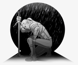 Geralt Of Rivia Png, Transparent Png, Transparent PNG