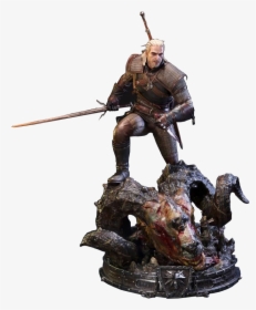 Prime 1 Studios The Witcher Wild Hunt Geralt Of Rivia, HD Png Download, Transparent PNG