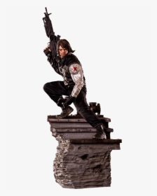 Iron Studios Winter Soldier Polystone Statue, HD Png Download, Transparent PNG