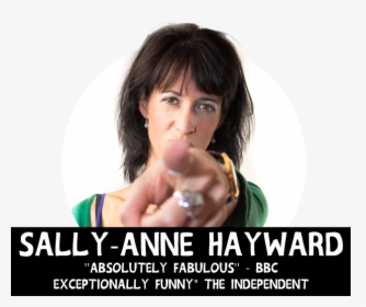 Sifcomedians 0015 Sally Anne Hayward Absolutely Fabulous, HD Png Download, Transparent PNG