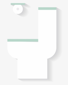 Clip Art Toilet Flat Transprent, HD Png Download, Transparent PNG