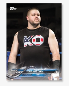 2018 Topps Wwe Kevin Owens Base Poster, HD Png Download, Transparent PNG