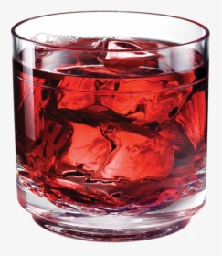Drinique Elite Rocks Glass 10 Ounce With Cranberry, HD Png Download, Transparent PNG