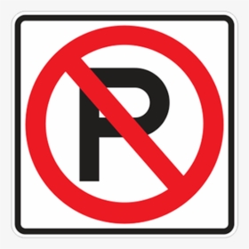 No Parking Symbol - No Turn On Red Arrow Sign, HD Png Download, Transparent PNG