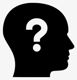 Question Head - Head Question Icon Free, HD Png Download, Transparent PNG