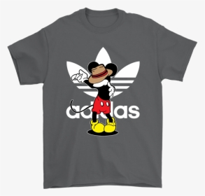 Mickey Mouse Adidas T Shirt, HD Png Download Transparent Png - PNGitem