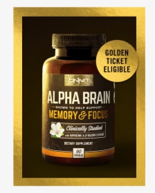 Alpha Brain® - Caffeine, HD Png Download, Transparent PNG