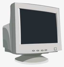 Monitor, Computer, Screen, Video, Tube, Peripheral - Crt Cathode Ray Tube Monitors, HD Png Download, Transparent PNG
