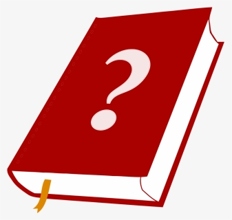 Transparent Question Marks Png - Book With Question Mark Icon, Png Download, Transparent PNG