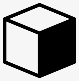 Cube Png Jpg Black And White Download - Cube Black And White Icon, Transparent Png, Transparent PNG