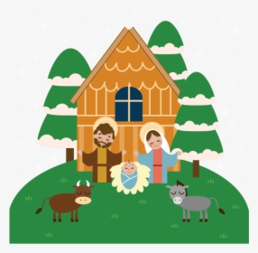 Transparent Nativity Clipart Png - Illustration, Png Download, Transparent PNG