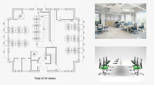 Transparent Office Space Png - Floor Plan, Png Download, Transparent PNG