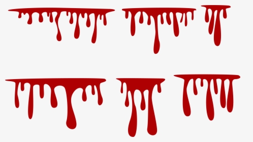 Paint Drip Blood - Paint Drip Vector Png, Transparent Png, Transparent PNG