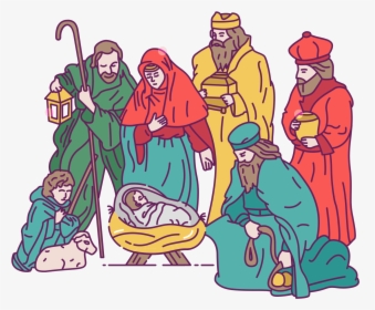 Jesus Birth Clipart Hd, HD Png Download, Transparent PNG