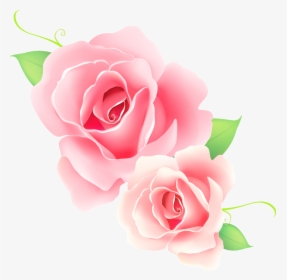 Transparent Flores Rosas Png - Pink Rose Vector, Png Download, Transparent PNG
