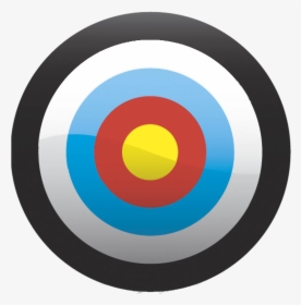 Free Bullseye Clipart - Shooting Target Cartoon, HD Png Download, Transparent PNG