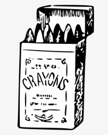 Gray Crayon Free Photos Vector Images Box Of Crayons - Sketch Crayons, HD Png Download, Transparent PNG