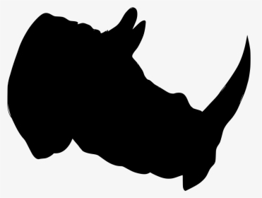 Rhino Silhouette, HD Png Download, Transparent PNG