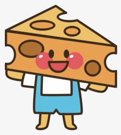 Cheese Head Big Image Png - Cheese Head Girl Cartoon, Transparent Png, Transparent PNG