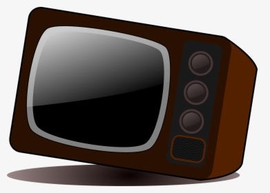 Television Set,media,screen - Old Television Cartoon Png, Transparent Png, Transparent PNG