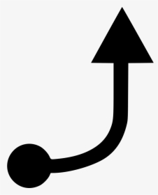 Way Arrow Pointer Turn - Sign, HD Png Download, Transparent PNG